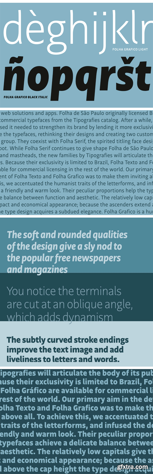 Folha Grafico Font Family