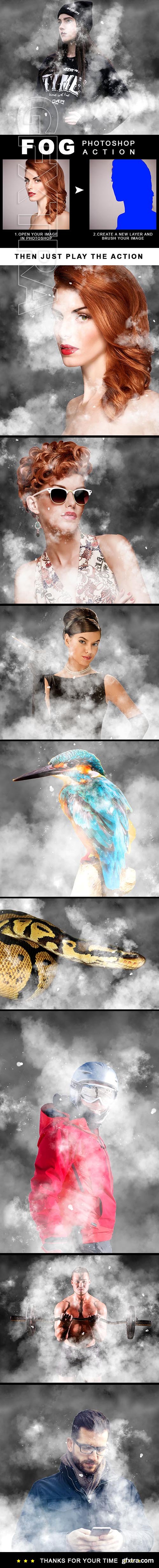 GraphicRiver - Fog Effect Photoshop Action 22383532