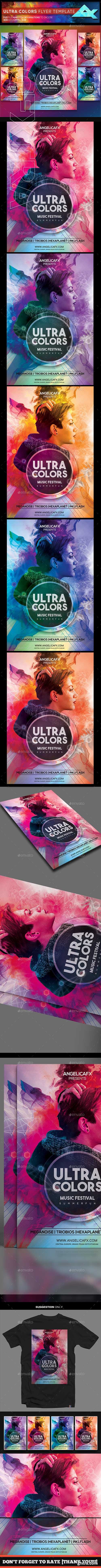 GraphicRiver - Ultra Colors Photoshop Flyer Template 22358666