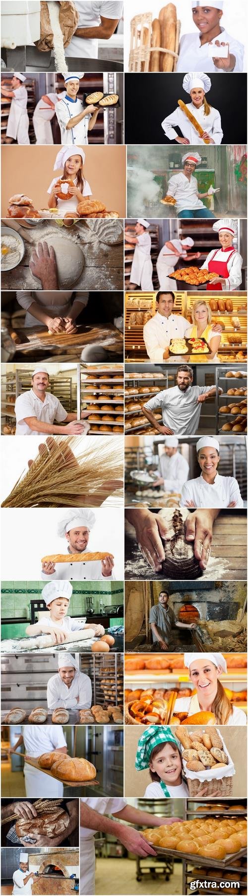 Baker baking bread flour products 25 HQ Jpeg