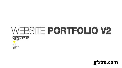 Videohive Website Portfolio v.2 5226233