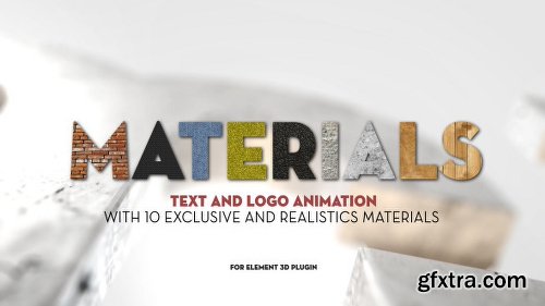 Videohive Materials 5434655