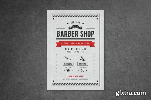 Barber Shop Flyer