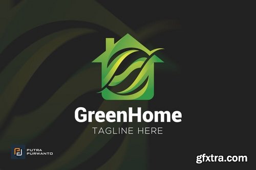 Green Home - Logo Template