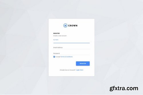 Crown - Material Admin Dashboard UI Kit