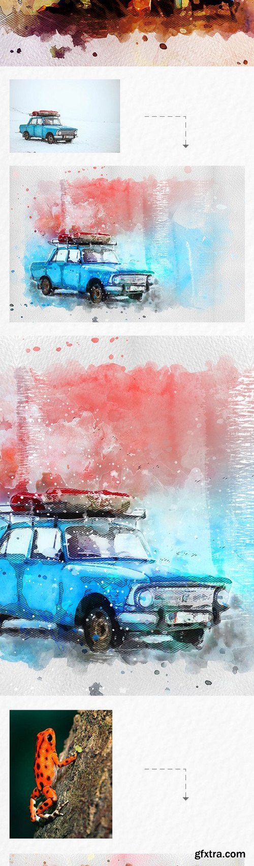 Graphicriver - Premio 2 Watercolor Photoshop Action 22256947