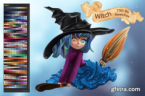 CreativeMarket - Witch Swatches 2873720