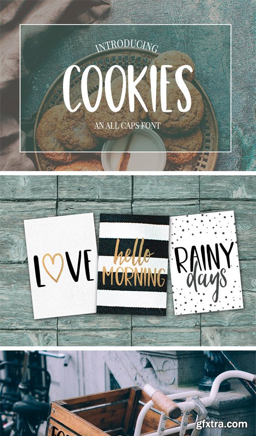 Fontbundles - Cute, Casual, Handwritten Font COOKIES 37940