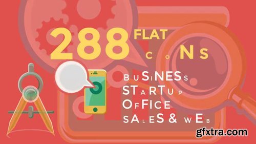 Pond5 - Business & Startup Flat Icons - 062705681