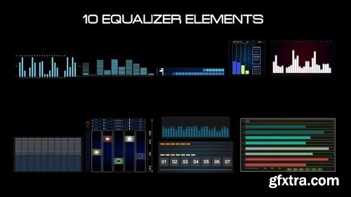 Pond5 - Hud Equalizer Elements - 067468503