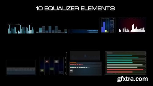 Pond5 - Hud Equalizer Elements - 067468503