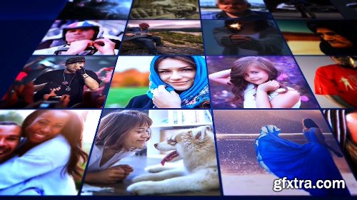 Videohive Mosaic Photo Reveal 21136407