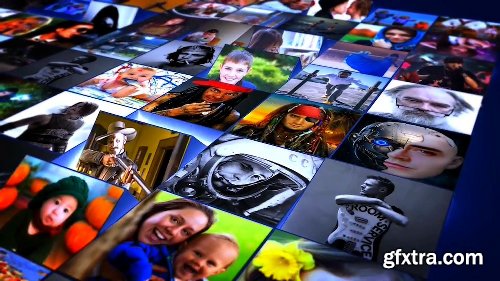 Videohive Mosaic Photo Reveal 21136407