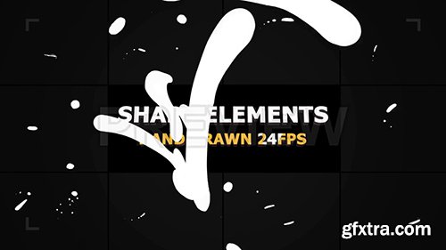 Swirling Shape Elements Pack 93723