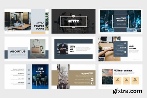 Netto Real Estate Google Slides Template