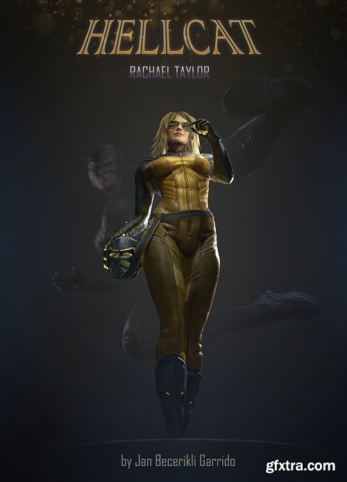 HELLCAT Featuring RACHAEL TAYLOR [MAX, FBX, OBJ]