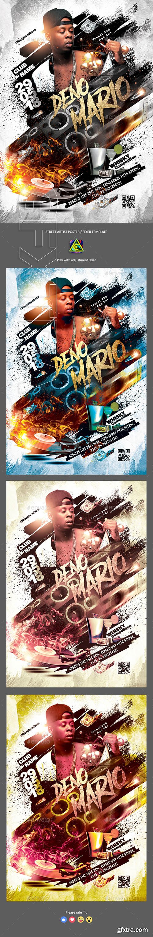 GraphicRiver - Street Artist Poster Flyer 22456928