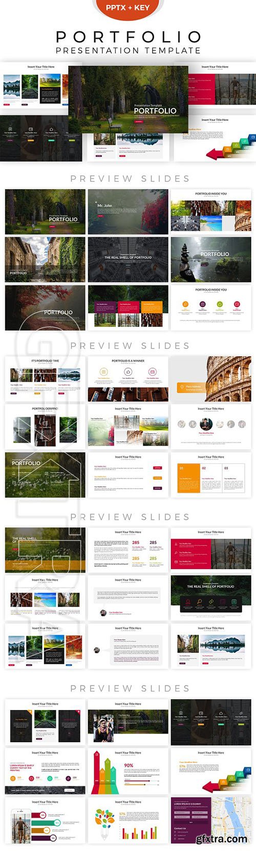 CreativeMarket - Portfolio Presentation Template 2856287