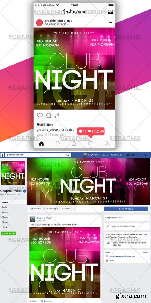 CLUB NIGHT &ndash; SOCIAL MEDIA VIDEO TEMPLATE