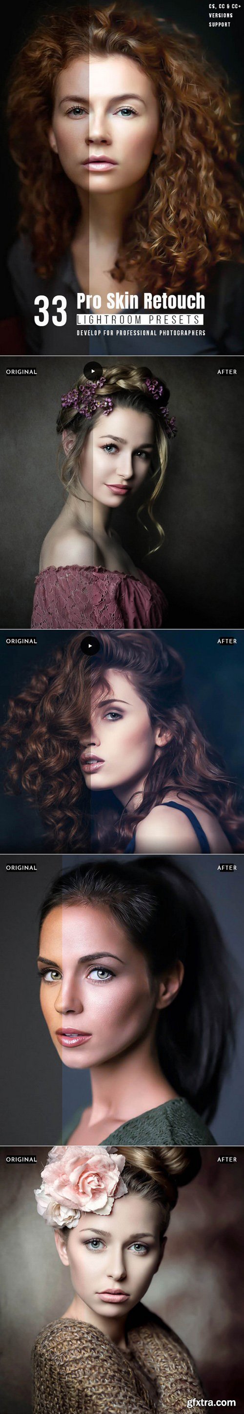 Graphicriver - 22238469 33 Pro Skin Retouch Lightroom Presets