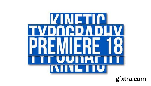 Kinetic Titles And Presets - Premiere Pro Templates 98058