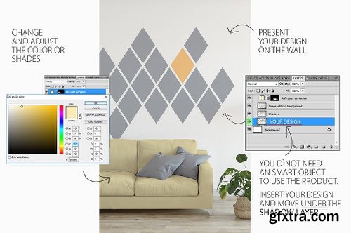 CreativeMarket Wall & Frames Mockup - Bundle Vol 4 1702197