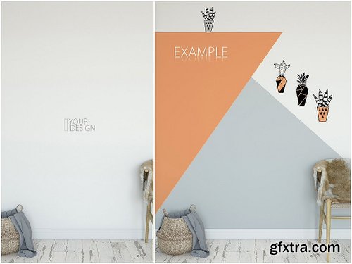 CreativeMarket Wall & Frames Mockup - Bundle Vol 4 1702197