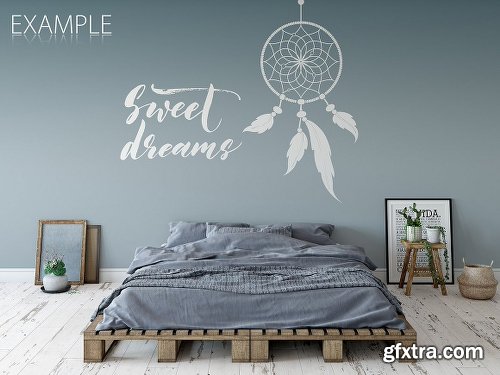 CreativeMarket Wall & Frames Mockup - Bundle Vol 4 1702197