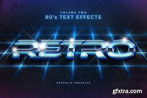 CreativeMarket 80s Text Effects Minibundle 2346725