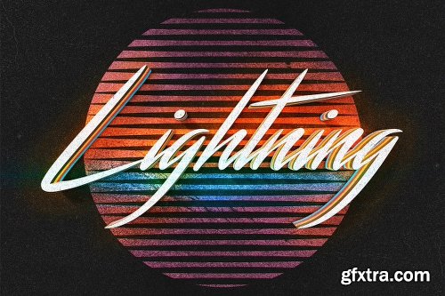 CreativeMarket 80s Text Effects Minibundle 2346725