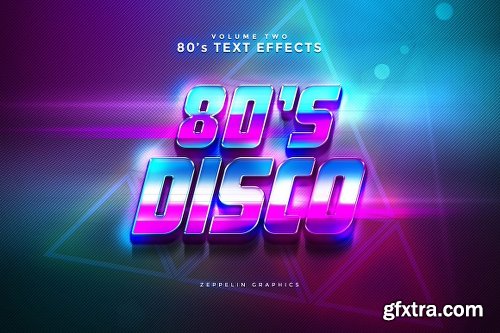 CreativeMarket 80s Text Effects Minibundle 2346725