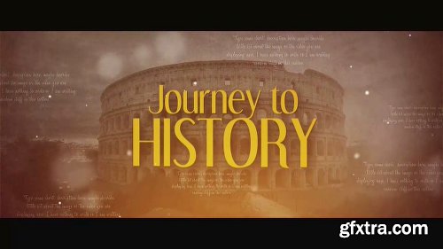 Videohive Journey to History 22444870