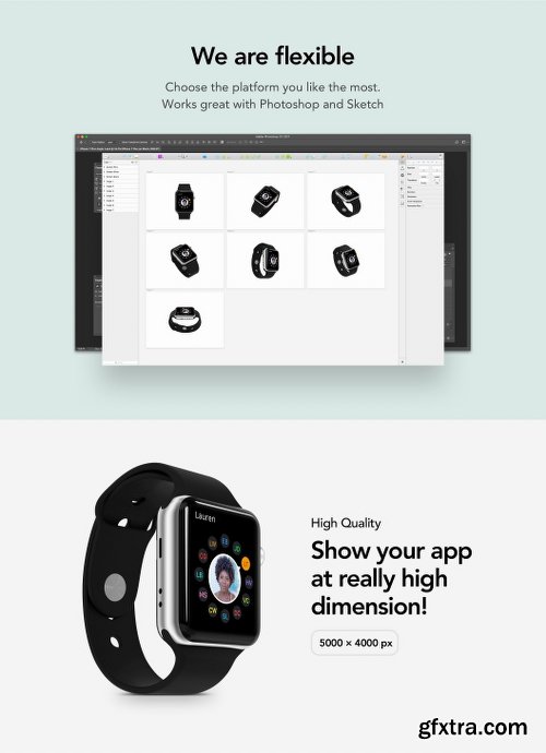 CreativeMarket HERO iWatch Mockups 2872851