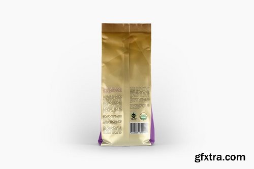 Coffee Bag Packaging Mockup