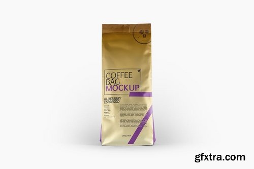 Coffee Bag Packaging Mockup