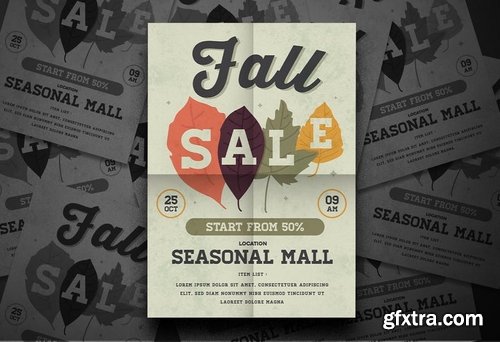 Fall Sale Flyer