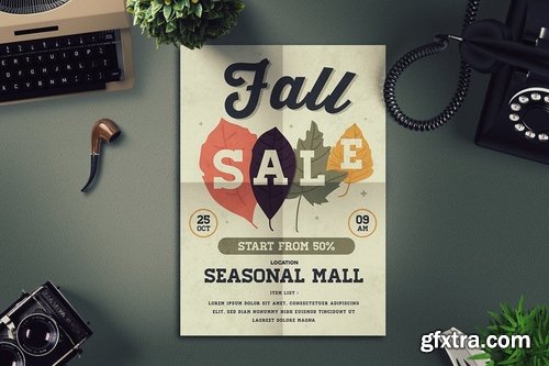 Fall Sale Flyer