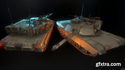 M1A1 Abrams 3D Model