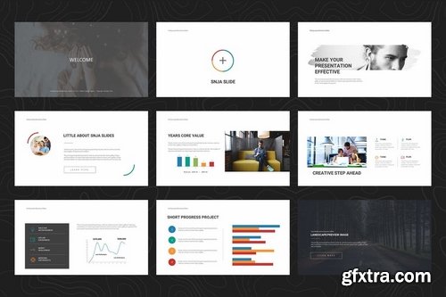 Senja Powerpoint and Keynote Templates