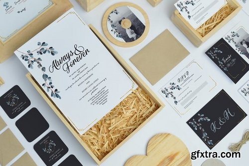 Subtle Wedding Invitation Suite