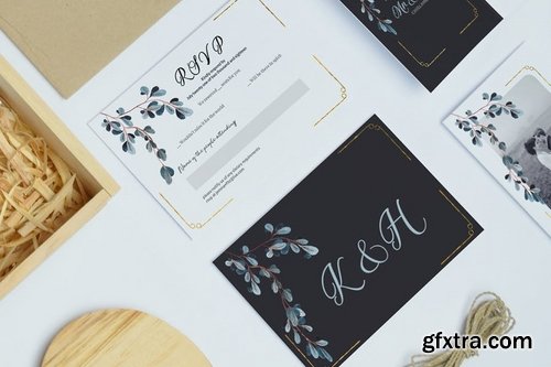 Subtle Wedding Invitation Suite