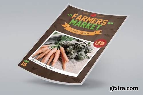 Farmers Market Flyer Poster