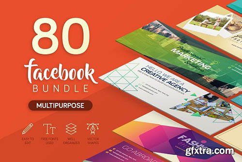 CreativeMarket - Facebook Covers 2824170