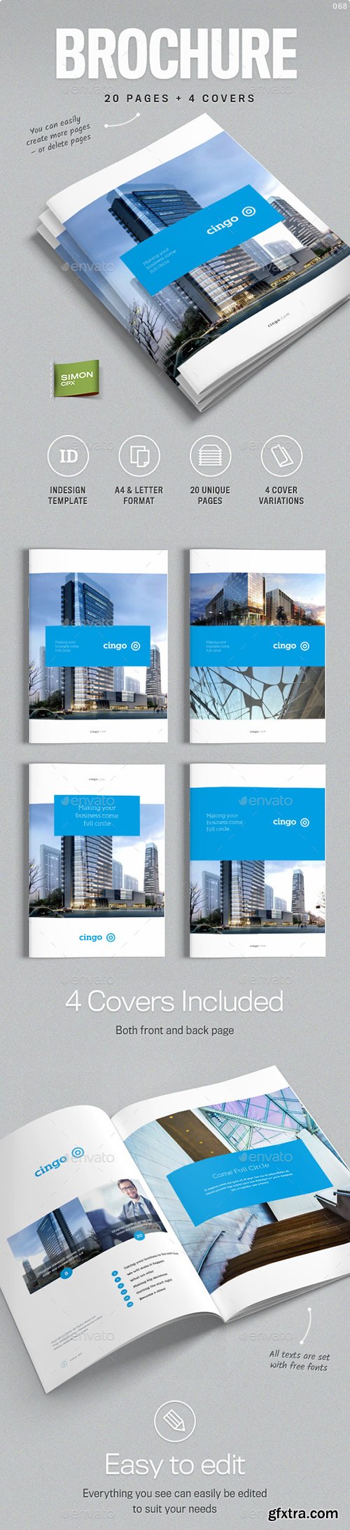 Graphicriver - Brochure Template for Indesign - Cingo 12515783