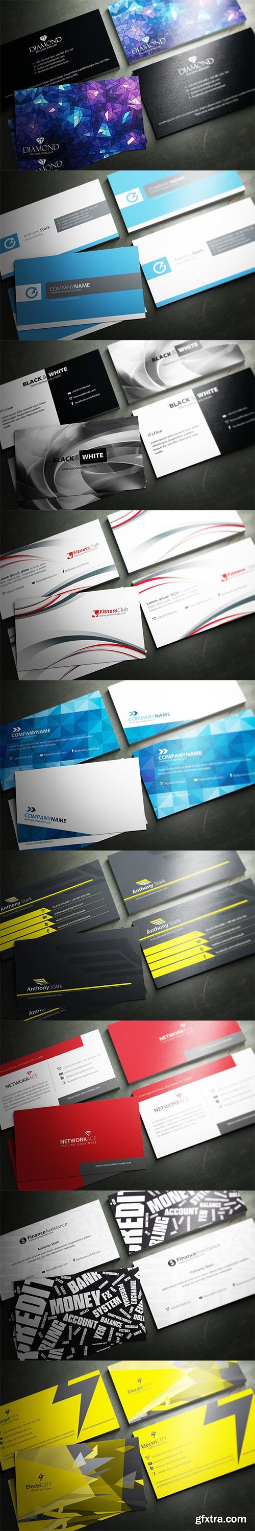 9 Business Card Bundle