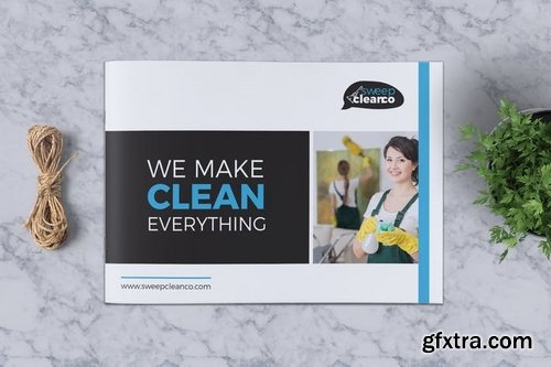 Cleaning Service Company Brochure A5