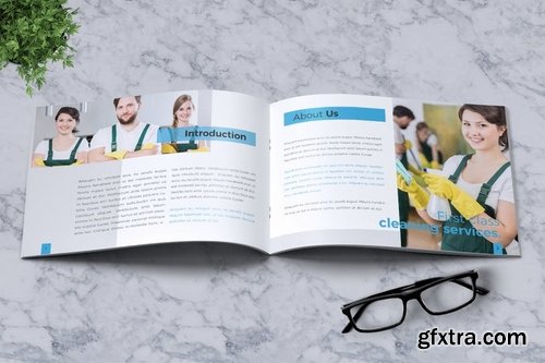 Cleaning Service Company Brochure A5