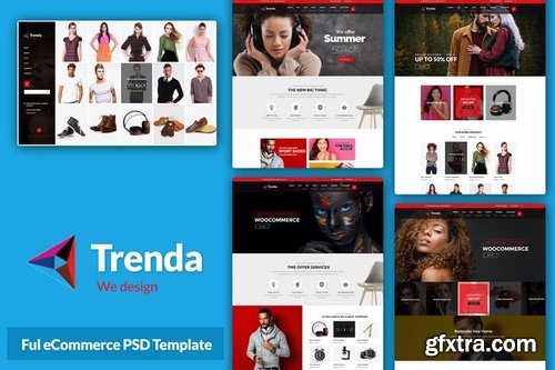 Trenda - Multi Concept eCommerce PSD Template