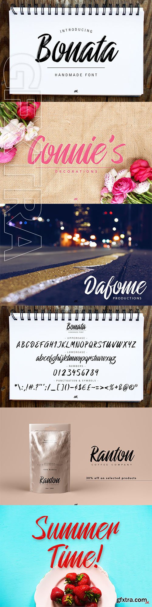 CreativeMarket - Bonata Handmade Font 2877155