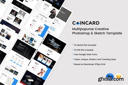 CoinCard - Creative Multipurpose Template